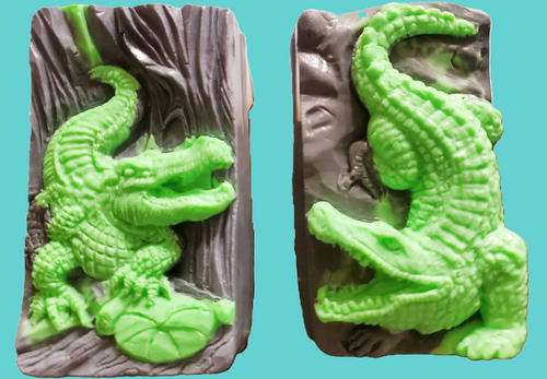 Alligator left facing-Swamp Bath Soaps-Special Order-email us.