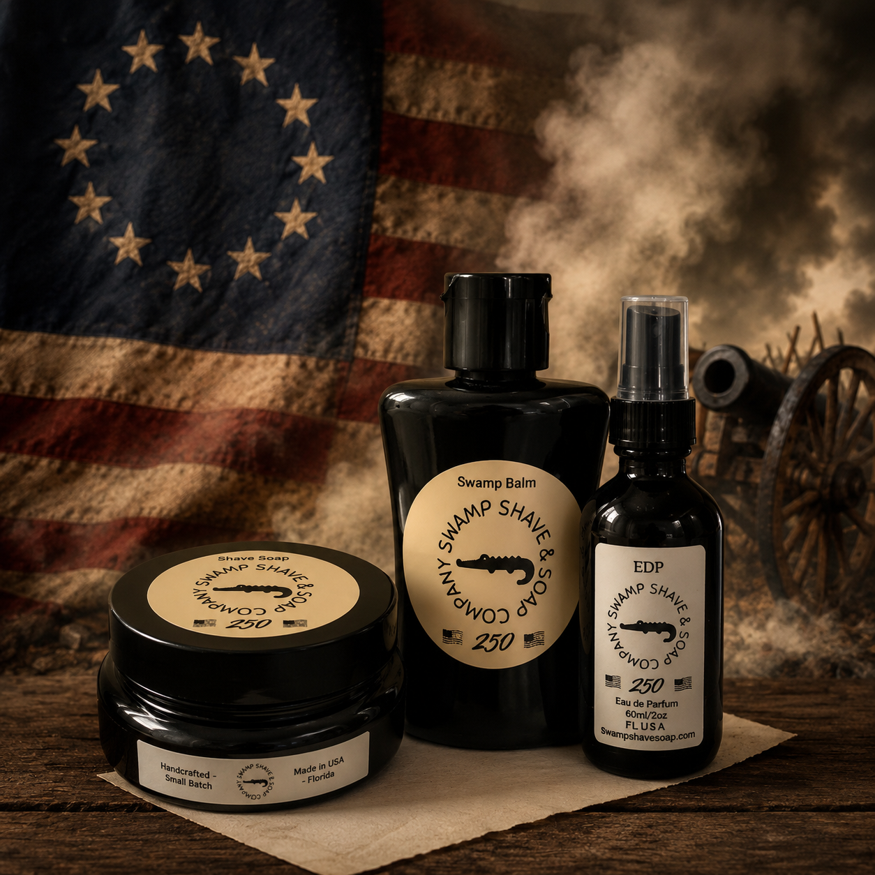 "250"-Swamp Shave Balm – Luxe Base, 3 oz